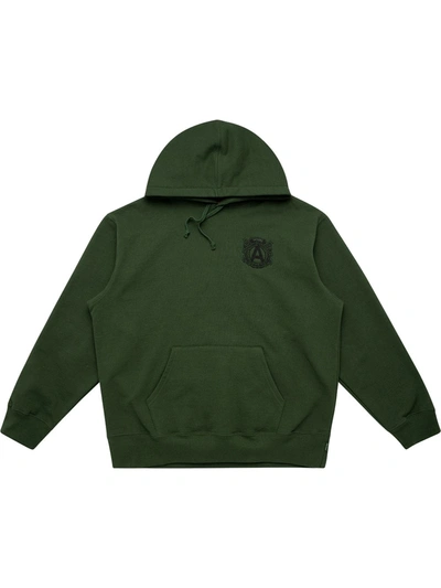 Shop Supreme Anti Print Hoodie In Green