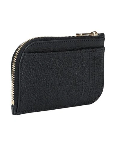 Shop See By Chloé Woman Coin Purse Black Size - Goat Skin