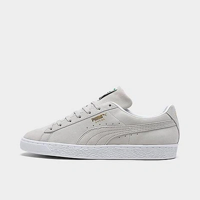 Puma Suede Classic 21 Casual Shoes In Grey Violet/ White | ModeSens