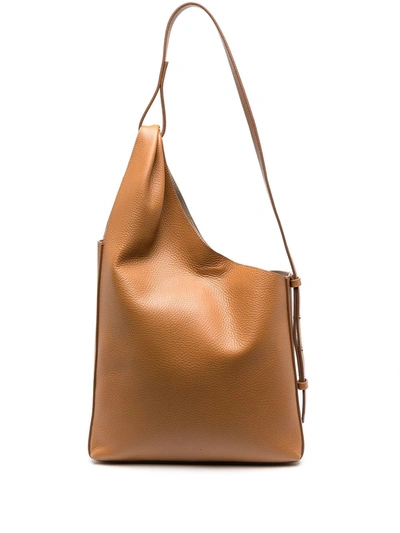 Shop Aesther Ekme Lune Shopper Tote Bag In Brown