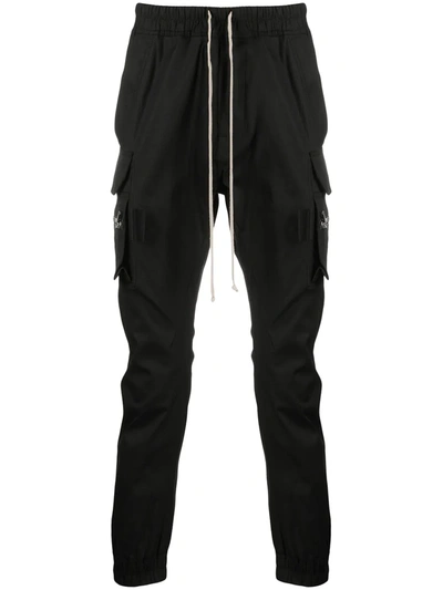 Shop Rick Owens Phlegethon Mastodon Track Pants In Black