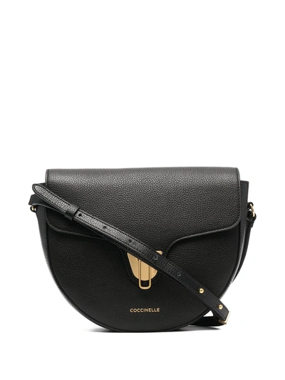 Shop Coccinelle Beat Soft Crossbody Bag In Black