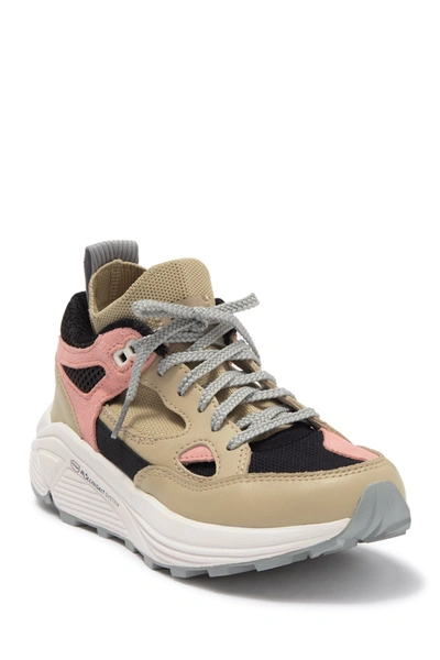 Shop Brandblack Aura Sneaker In Tan Pink
