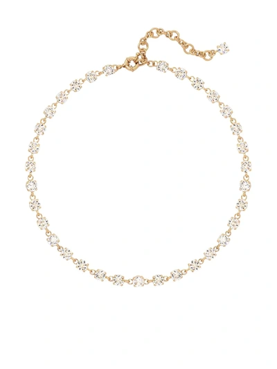 Shop Roxanne Assoulin Mini Ice Ice Baby Necklace In Gold