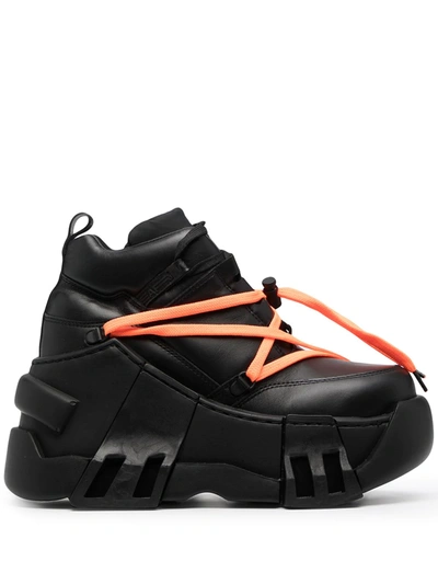 Shop Swear Amazon Platform Sneakers In Black
