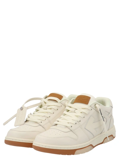 Shop Off-white Out Of Office Shoes In Beige