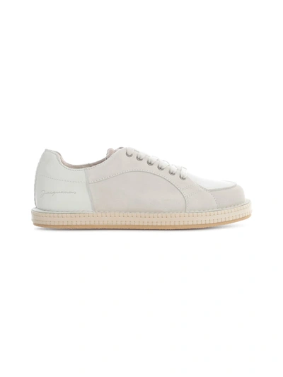 Shop Jacquemus Ble Sneakers In Beige