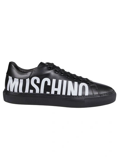 Shop Moschino Sneakers Serena25 In Nero