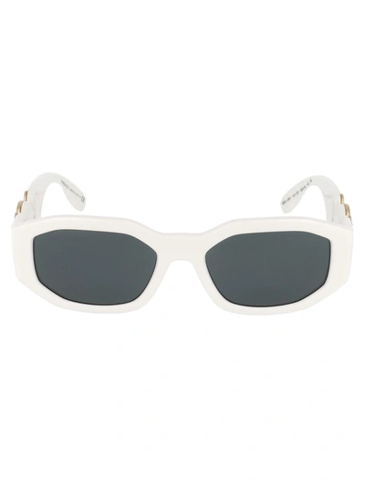 Shop Versace 0ve4361 Sunglasses In 401/87 White