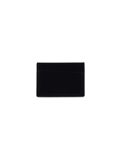 Shop Maison Margiela Card Holder In Black/white