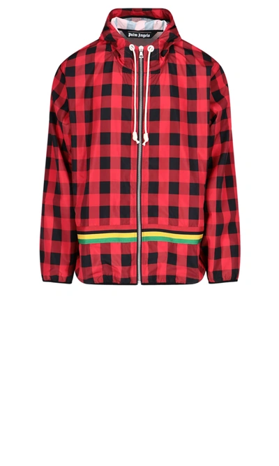 Shop Palm Angels Jacket In Red