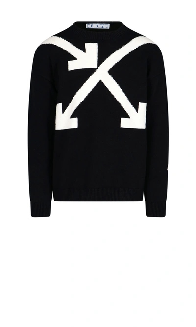 Shop Off-white Sweater In Black