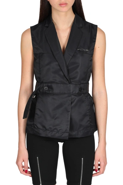 Shop Alyx Womens Tailoring Vest In Nero