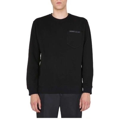 Pre-owned Givenchy Black Round Neck Sweatshirt Size S
