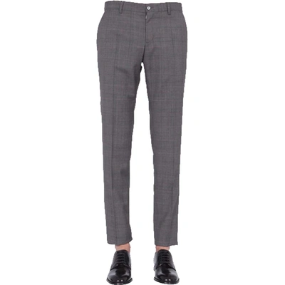 Pre-owned Dolce & Gabbana Grey Wool Pants Size It 54