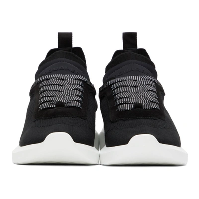 Shop Dsquared2 Black Speedster Sneakers In M063 Black+white