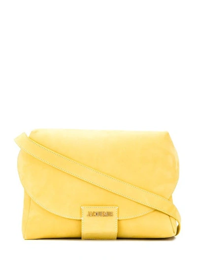 Shop Jacquemus Le Sac Manosque Belt Bag In Yellow