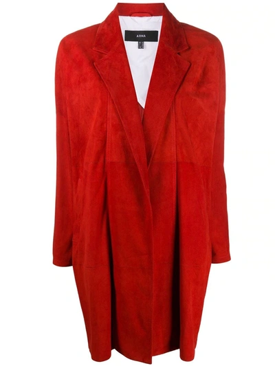 Shop Arma Charelle Coat In Red