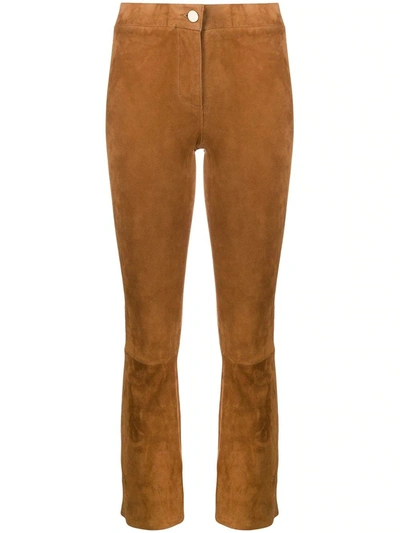 Shop Arma Lively Trousers In Brown