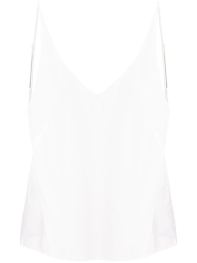 Shop J Brand Lucy Camisole In White Silk