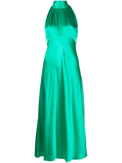 Shop Saloni Michelle Midi-b Dress In Green