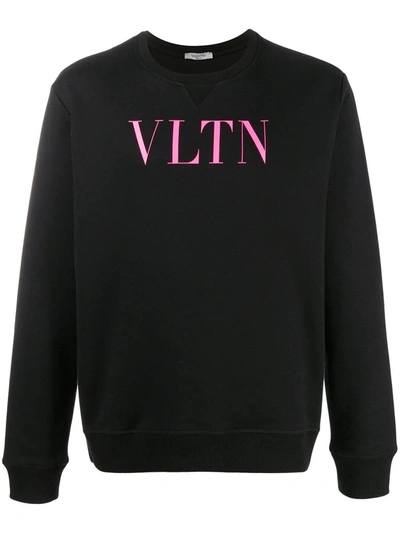 Shop Valentino Sweatshirt With Vltn Print
