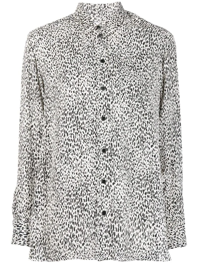 Shop Kenzo Leopard Printed Shirt In Multicolor