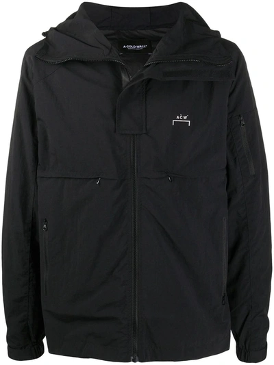 Shop A-cold-wall* Hooded Storm Jacket In Black