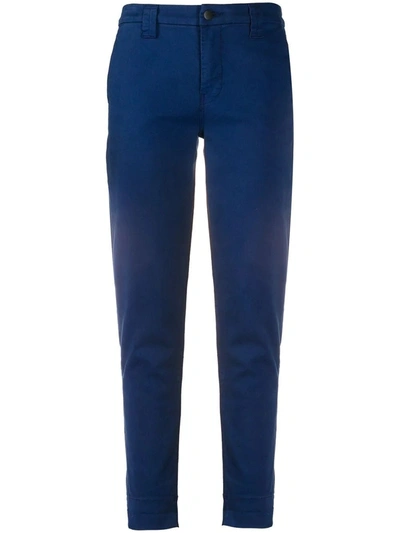 Shop J Brand Paz Slim-fit Trousers In Blue