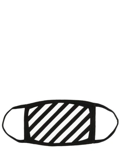 Shop Off-white Print Mask In Black