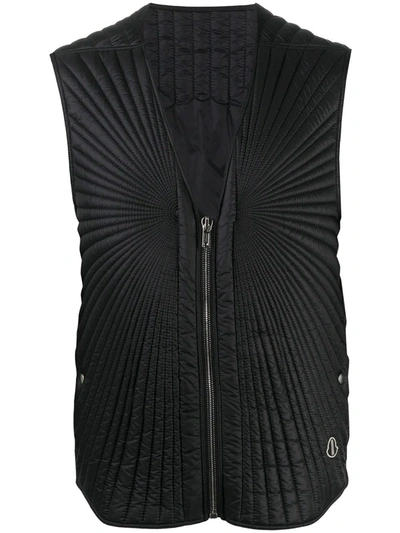 Shop Moncler Moapa Vest In Black