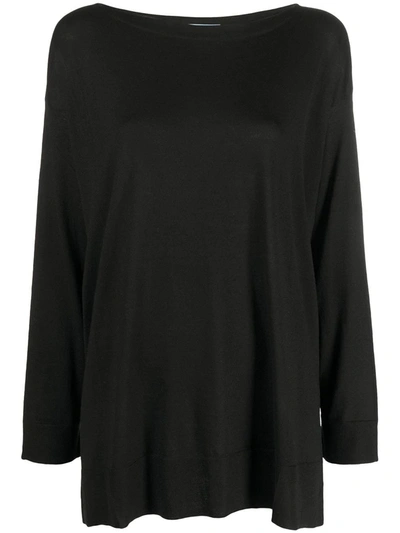 Shop Prada Black Crewneck Sweater