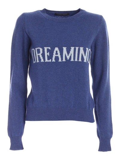 Shop Alberta Ferretti Dreaming Sweater In Blue