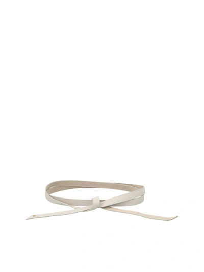 Shop Agnona Reversible Belt In White