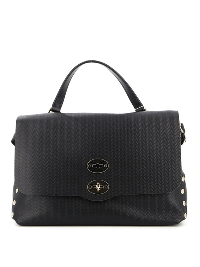 Shop Zanellato Postina M Cachemire Blandine Bag In Black