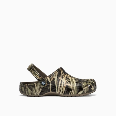 Crocs Realtree® V2 Camouflage-print Clogs In Kha