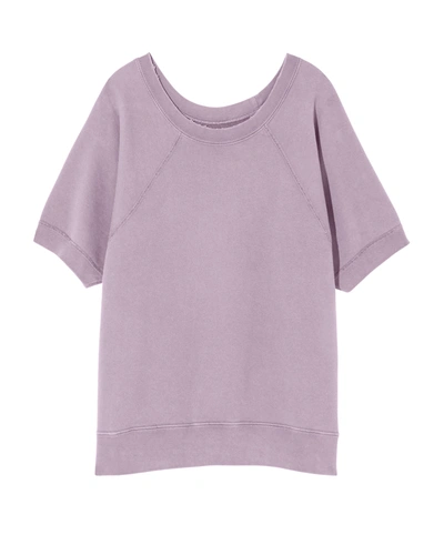 Shop Nili Lotan Ciara Sweatshirt In Lavender