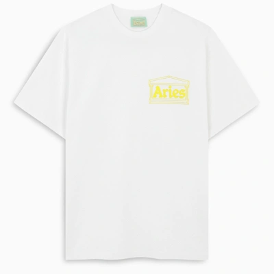 Shop Aries White Temple T-shirt
