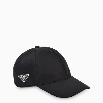 Shop Prada Black Baseball Cap