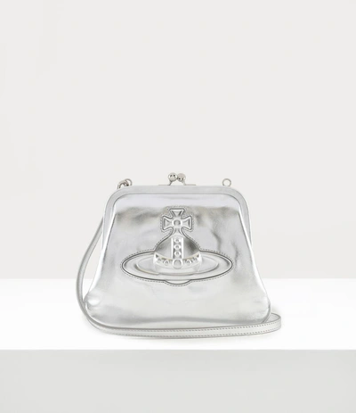 Silver vivienne cheap westwood bag