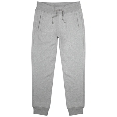 Shop Belstaff Grey Mélange Cotton Sweatpants