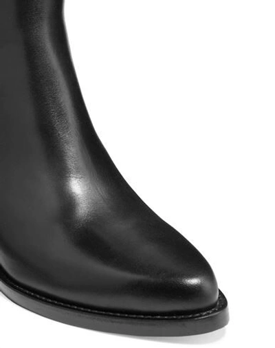 Shop Legres Woman Ankle Boots Black Size 7 Soft Leather