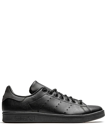 Shop Adidas Originals By Pharrell Williams Stan Smith Sneakers In Black