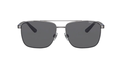 Polo Ralph Lauren Man Sunglasses Ph3137 In Polarized Grey