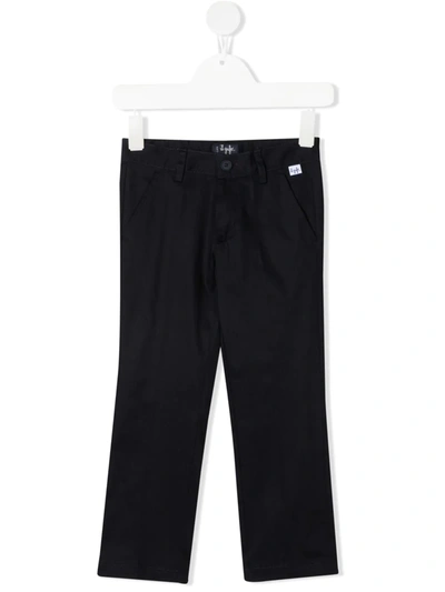 Shop Il Gufo Straight-leg Trousers In Blue