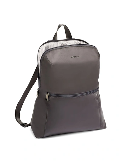 Shop Tumi Voyageur Just In Case Backpack In Iron Black
