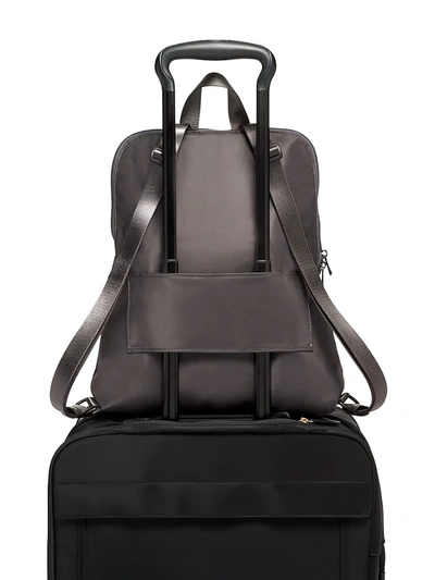 Shop Tumi Voyageur Just In Case Backpack In Iron Black