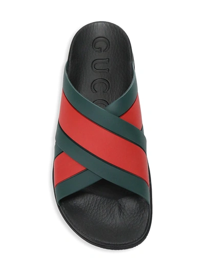 Gucci Cross Sandals for Men