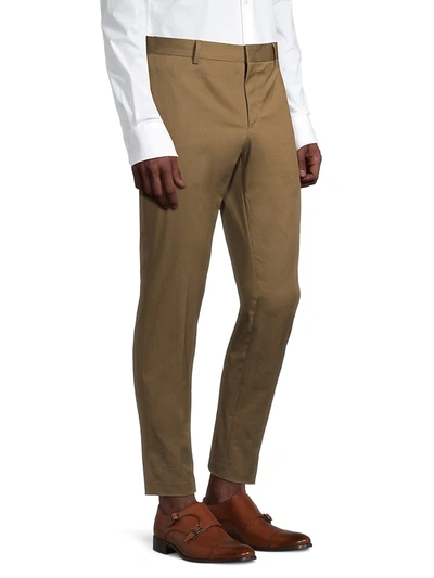 Shop Pt01 Slim Trousers In Khaki
