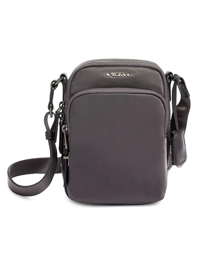 Shop Tumi Voyageur Ruma Crossbody Bag In Iron Black